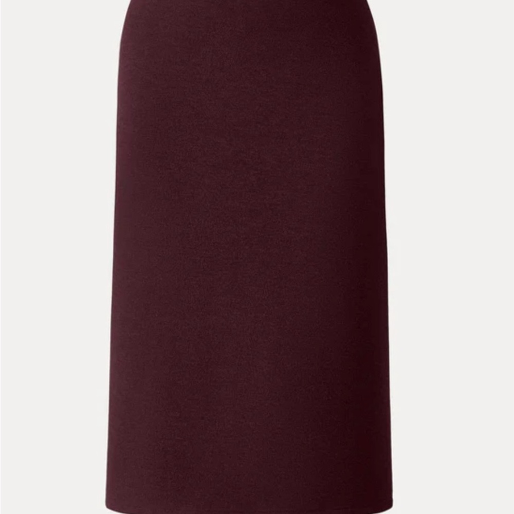 OGL Deep Burgundy Pencil Skirt